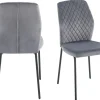 Salesfever Chaises Rembourrées|Chaises 4 Pieds<Lot de 2 chaises MUNDUK