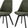 Salesfever Chaises Rembourrées|Chaises 4 Pieds<Lot de 2 chaises PAYAKUMBUH