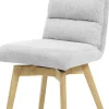 Lot de 2 chaises pivotantes KAMPALA