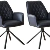 Salesfever Chaises À Accoudoirs|Chaises 4 Pieds<Lot de 2 chaises SAGU