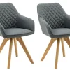 Salesfever Chaises À Accoudoirs|Chaises 4 Pieds<Lot de 2 chaises SOREANG