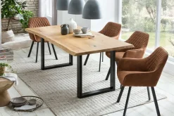 Salesfever Chaises À Accoudoirs|Chaises 4 Pieds<Lot de 2 chaises SOREANG