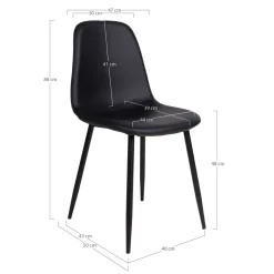 Lot de 2 chaises STOCKHOLM