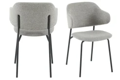 Salesfever Chaises À Accoudoirs|Chaises 4 Pieds<Lot de 2 chaises TALANG