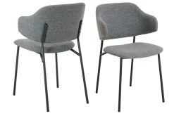 Salesfever Chaises À Accoudoirs|Chaises 4 Pieds<Lot de 2 chaises TALANG