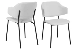 Salesfever Chaises À Accoudoirs|Chaises 4 Pieds<Lot de 2 chaises TALANG