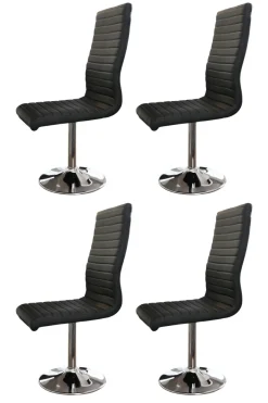 Salesfever Chaises Rembourrées<Lot de 4 chaises TANJUNG MORAWA