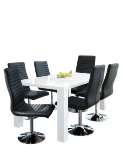 Salesfever Chaises Rembourrées<Lot de 4 chaises TANJUNG MORAWA