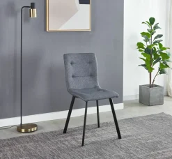Möbilia Chaises Rembourrées|Chaises 4 Pieds<Lot de 2 chaises ZAVENTEM