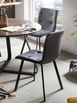 Möbilia Chaises Rembourrées|Chaises 4 Pieds<Lot de 2 chaises ZAVENTEM