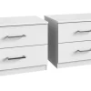 Lot de 2 chevets PAMELA