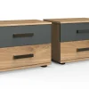 Wimex Chevets|Chevets<Lot de 2 chevets STOCKHOLM