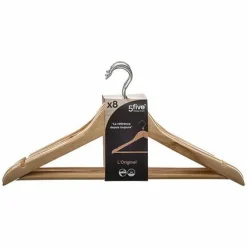 JJA Cintres<Lot de 8 cintres en bois HANG´UP