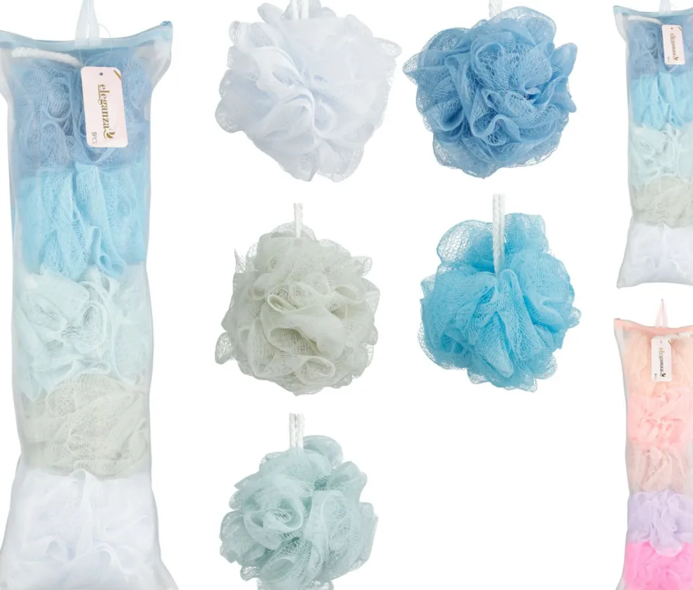 Lot de 5 fleurs de douche COLORI