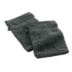 U10 Textiles De Salle De Bains<Lot de 2 gants de toilette UNI
