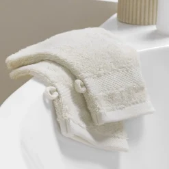U10 Textiles De Salle De Bains<Lot de 2 gants de toilette UNI