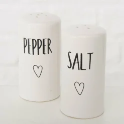 Lot de 2 pièces salière et poivrière STANTON