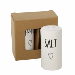 Lot de 2 pièces salière et poivrière STANTON