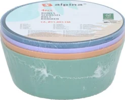 Lot de 4 ramequins ALPINA