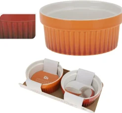 Koopman Ustensiles Cuisine/Pâtisserie<Lot de 2 ramequins passant au four LINE