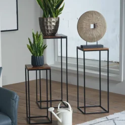 Skyport Tables D'Appoint<Lot de 3 sellettes LOPBURI