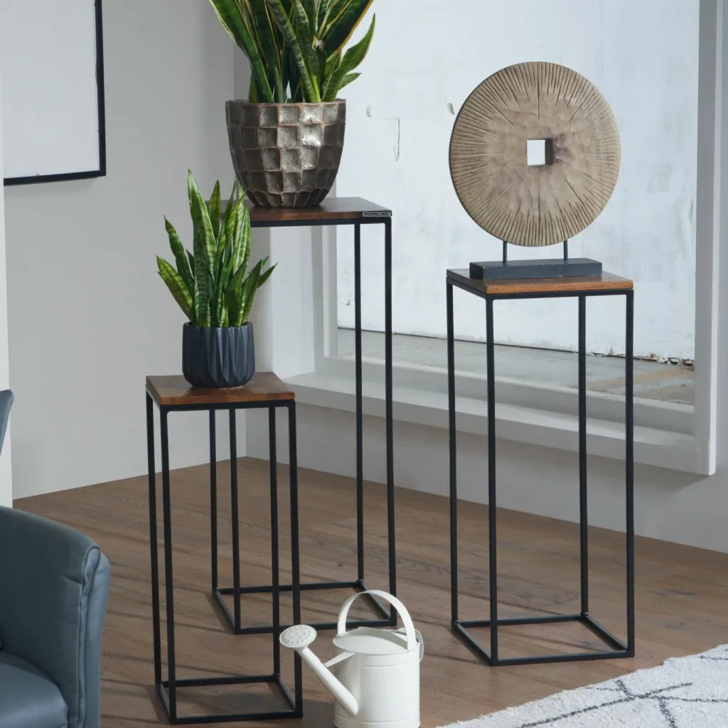 Skyport Tables D'Appoint<Lot de 3 sellettes LOPBURI