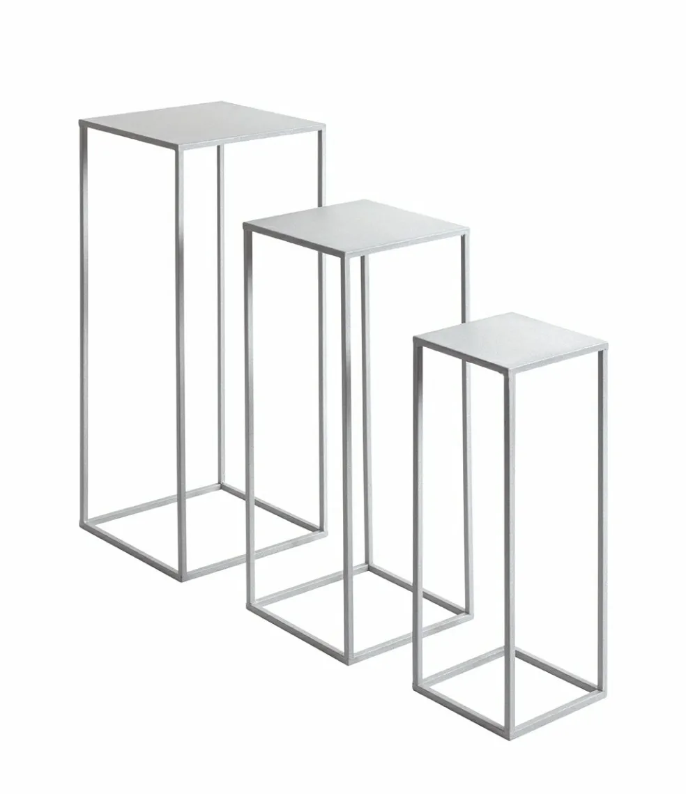 Lot de 3 sellettes porte-plantes VALLETTA 2