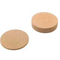 Lot de 6 sous-verres en liège KITCHEN