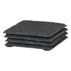 Lot de 4 sous-verres SCHIEFER