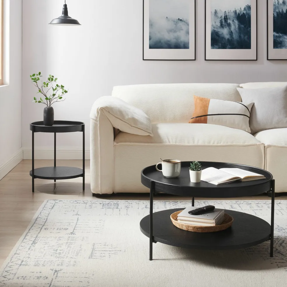 Lot de 2 tables basses 367070