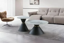 Euro Tische Tables D'Appoint|Tables Basses<Lot de 2 tables basses C88