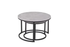 Euro Tische Tables D'Appoint|Tables Basses<Lot de 2 tables basses C680