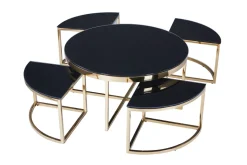 Euro Tische Tables Basses<Lot de 5 tables basses C90G