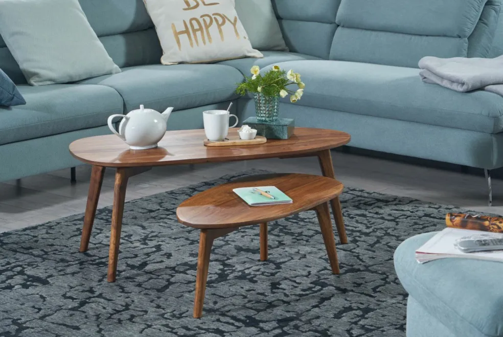 Lot de 2 tables basses DOI INTHANON