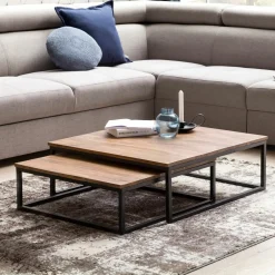 Skyport Tables Basses<Lot de 2 tables basses gigognes MONGKOL BOREI