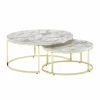 Lot de 2 tables basses LAM LUK KA
