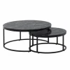 Lot de 2 tables basses LAM LUK KA