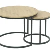 Lot de 2 tables basses LINDAU CT