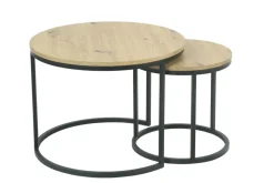 Lot de 2 tables basses LINDAU CT