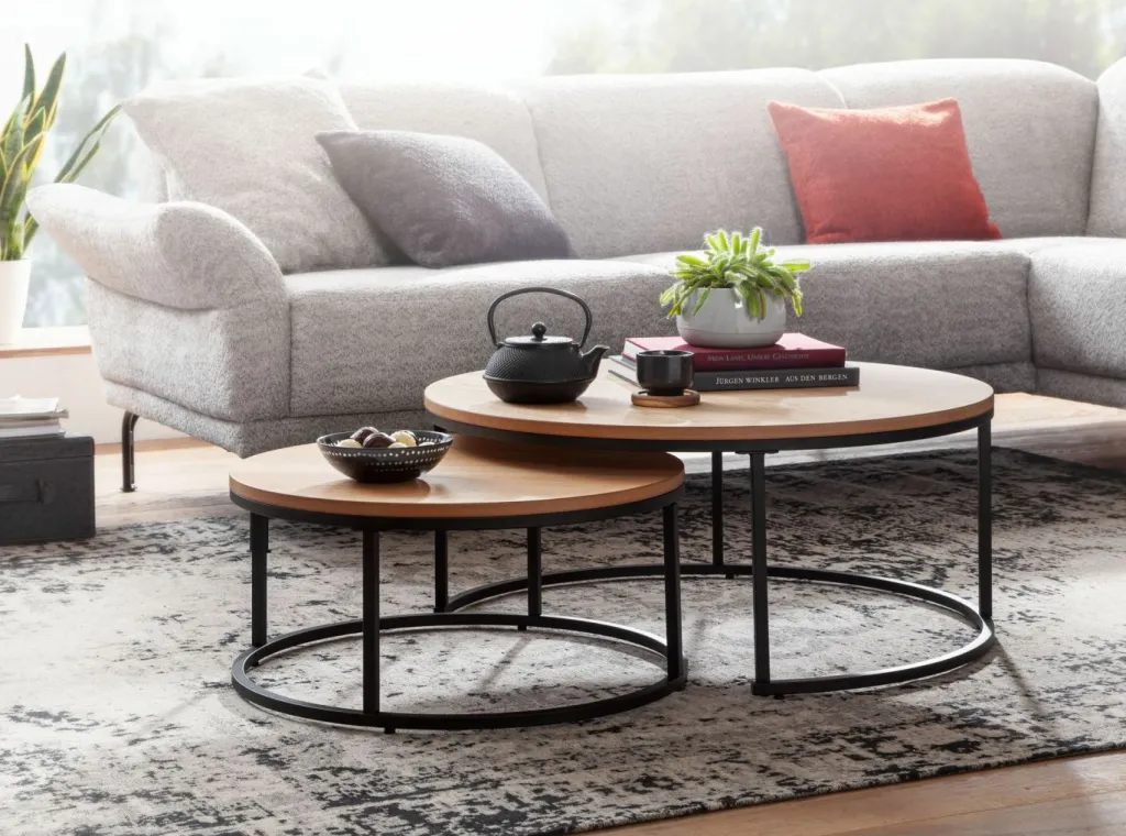 Skyport Tables Basses<Lot de 2 tables basses MEKONG