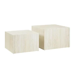 Salesfever Tables Basses<Lot de 2 tables basses WONRELI