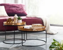Skyport Tables Basses<Lot de 2 tables basses YALA