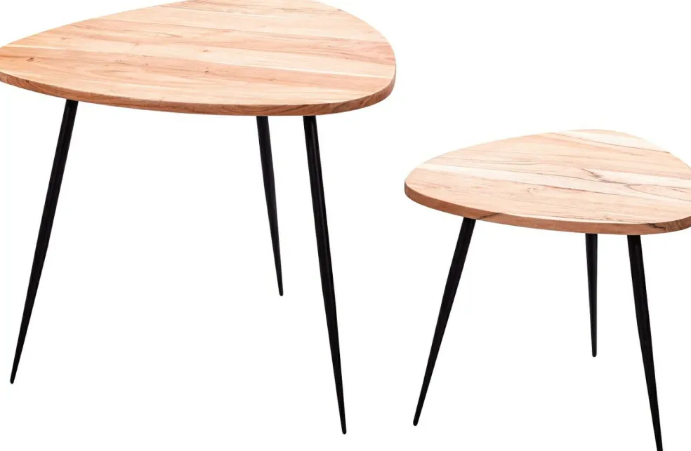 Lot de 2 tables d'appoint MAHA SARAKHAM