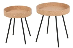 Lot de 2 tables d'appoint BARBENCON