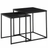 Skyport Tables D'Appoint<Lot de 2 tables d'appoint BURI RAM