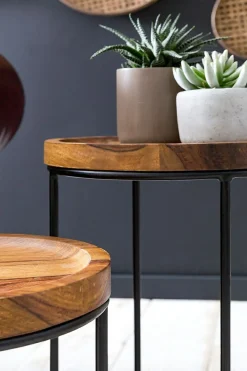 Skyport Tables D'Appoint<Lot de 2 tables d'appoint CHON BURI