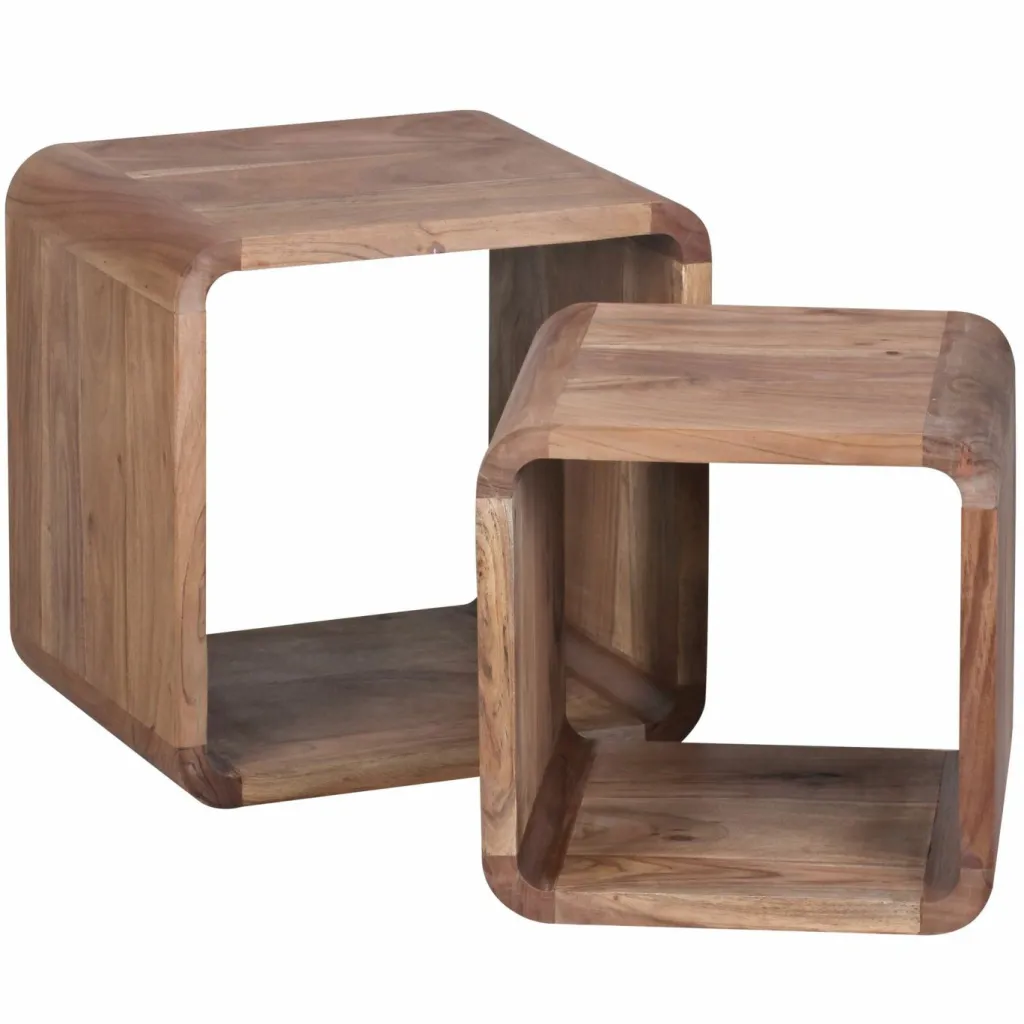 Skyport Tables D'Appoint<Lot de 2 tables d'appoint KRABI