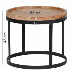 Skyport Tables D'Appoint<Lot de 2 tables d'appoint KHON KAEN