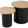 Lot de 2 tables d'appoint TORGNY