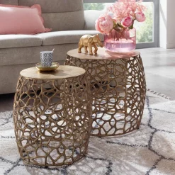 Skyport Tables D'Appoint<Lot de 2 tables d'appoint WICHIAN BURI